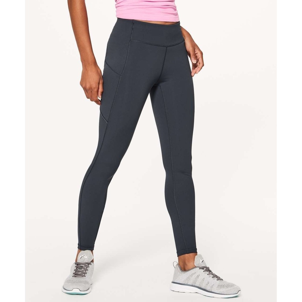 Lululemon Speed Up Tight *Full-On Luxtreme‎ 28" in Melanite Gray Sz 2